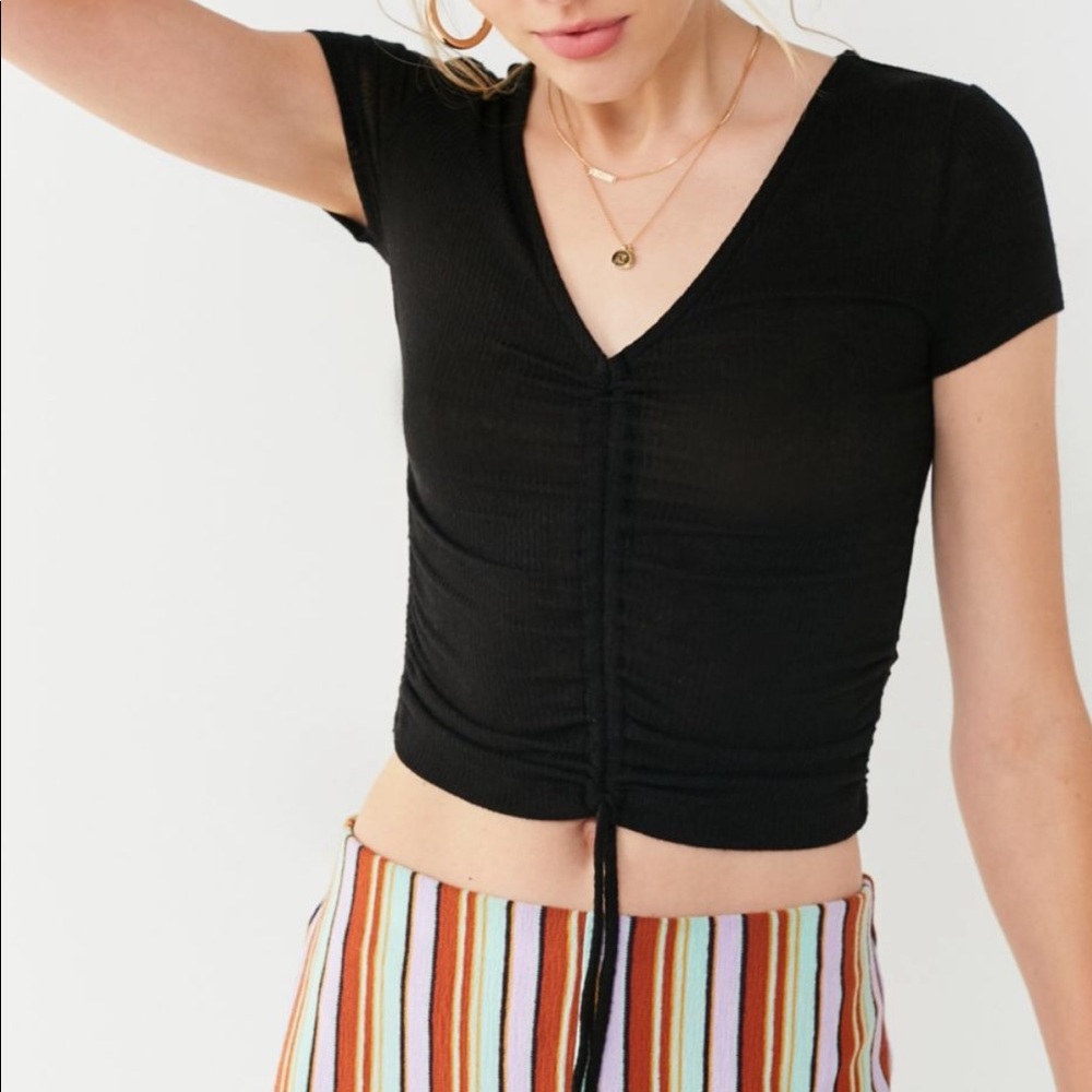 Urban outfitters scrunchy top